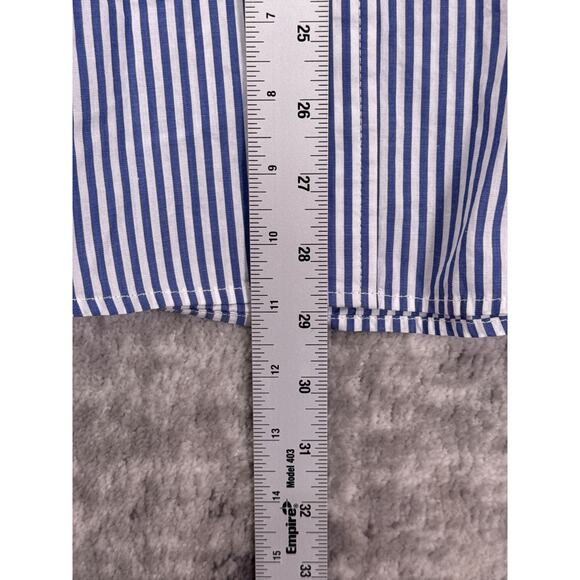 Alex Mill Shirt Small Mens Oxford Blue Striped Long Sleeve Button Down - Picture 6 of 8